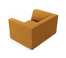 Fotelis Micadoni Home Ruby, geltonas kaina ir informacija | Svetainės foteliai | pigu.lt