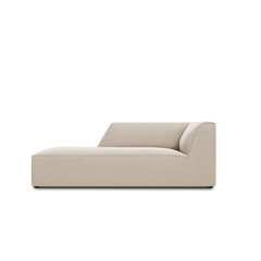 Aksominė kairinė sofa Micadoni Ruby, smėlio kaina ir informacija | Sofos | pigu.lt