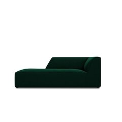 Aksominė kairinė sofa Micadoni Ruby, žalia kaina ir informacija | Sofos | pigu.lt