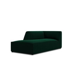Бархатный левый диван Micadoni Ruby, зеленый цвет цена и информация | Диваны | pigu.lt