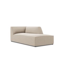 Aksominė dešininė sofa Micadoni Ruby, smėlio kaina ir informacija | Sofos | pigu.lt