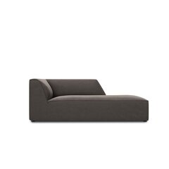 Aksominė dešininė sofa Micadoni Ruby, pilka kaina ir informacija | Sofos | pigu.lt