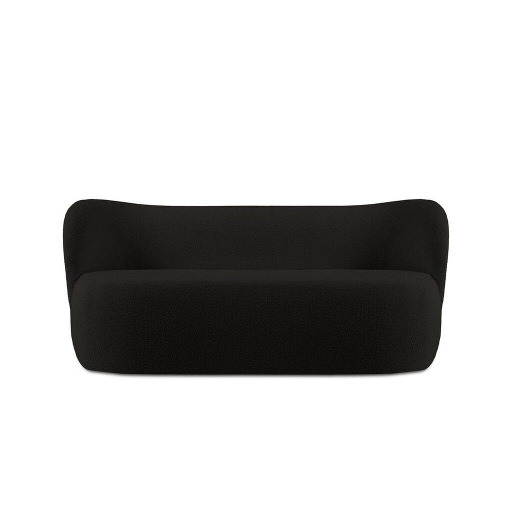 Sofa Micadoni Saamit, 80x178x72 cm, juoda kaina ir informacija | Sofos | pigu.lt