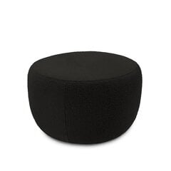 Пуф Micadoni Saamit, черный цвет цена и информация | Кресла-мешки и пуфы | pigu.lt