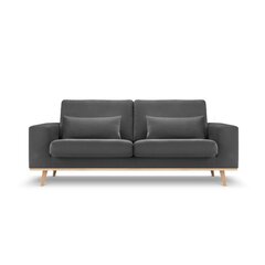 Sofa Micadoni Tugela, 199x93x83 cm, pilka kaina ir informacija | Sofos | pigu.lt