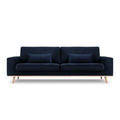 Sofa Micadoni Tugela, 236x93x83 cm, mėlyna kaina ir informacija | Sofos | pigu.lt