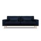 Sofa Micadoni Tugela, 236x93x83 cm, mėlyna kaina ir informacija | Sofos | pigu.lt