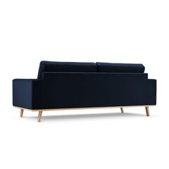 Sofa Micadoni Tugela, 236x93x83 cm, mėlyna kaina ir informacija | Sofos | pigu.lt