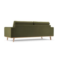 Sofa Micadoni Tugela, 236x93x83 cm, žalia kaina ir informacija | Sofos | pigu.lt