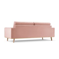 Sofa Micadoni Tugela, 236x93x83 cm, rožinė kaina ir informacija | Sofos | pigu.lt