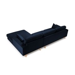 Sofa Micadoni Tugela, 281x154x83 cm, mėlyna kaina ir informacija | Sofos | pigu.lt