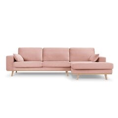 Sofa Micadoni Tugela, 281x154x83 cm, rožinė kaina ir informacija | Sofos | pigu.lt