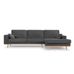 Sofa Micadoni Tugela, 281x154x83 cm, pilka kaina ir informacija | Sofos | pigu.lt