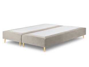 Кровать Micadoni Home Whale, 200х200х34 см, серый цвет цена и информация | Кровати | pigu.lt