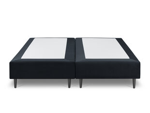 Кровать Micadoni Home Whale, 200x200x34 см, черный цвет цена и информация | Кровати | pigu.lt