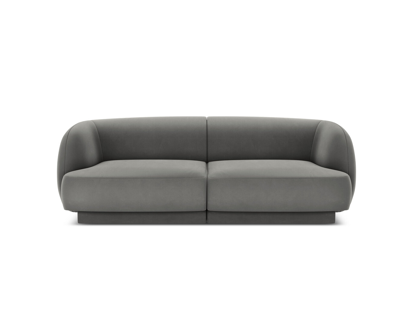 Sofa Micadoni Home Miley 184x85x74 cm, pilka цена и информация | Sofos | pigu.lt