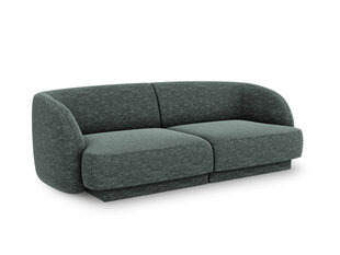 Sofa Micadoni Home Miley 184x85x74 cm, pilka kaina ir informacija | Sofos | pigu.lt