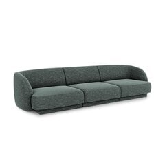 Sofa Miley, 259x85x74 cm, tamsiai žalia kaina ir informacija | Sofos | pigu.lt