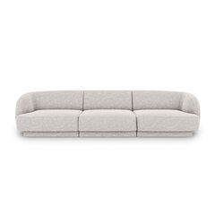 Sofa Miley, 259x85x74 cm, šviesiai pilka kaina ir informacija | Sofos | pigu.lt