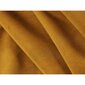 Aksominė simetrinė kampinė sofa Micadoni Miley, 252 x 252 x 74, geltona kaina ir informacija | Sofos | pigu.lt