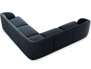 Simetrinė kampinė sofa Micadoni Miley, 252 x 252 x 74, mėlyna kaina ir informacija | Sofos | pigu.lt