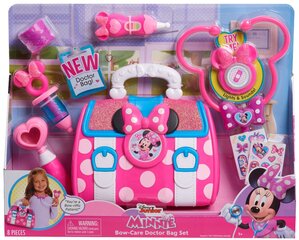 Daktaro priemonių rinkinys Just Play Disney Minnie Mouse, 8 d. цена и информация | Игрушки для девочек | pigu.lt