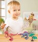 Figūrėlių rinkinys Dinozauras su šviesomis ir garsais, 3 vnt. kaina ir informacija | Žaislai berniukams | pigu.lt