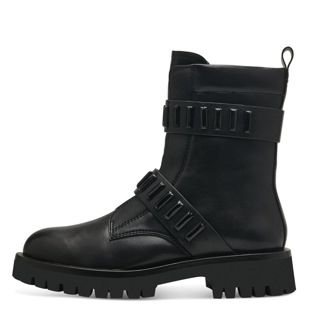 Tamaris moteriški žieminiai batai, juodi цена и информация | Aulinukai, ilgaauliai batai moterims | pigu.lt