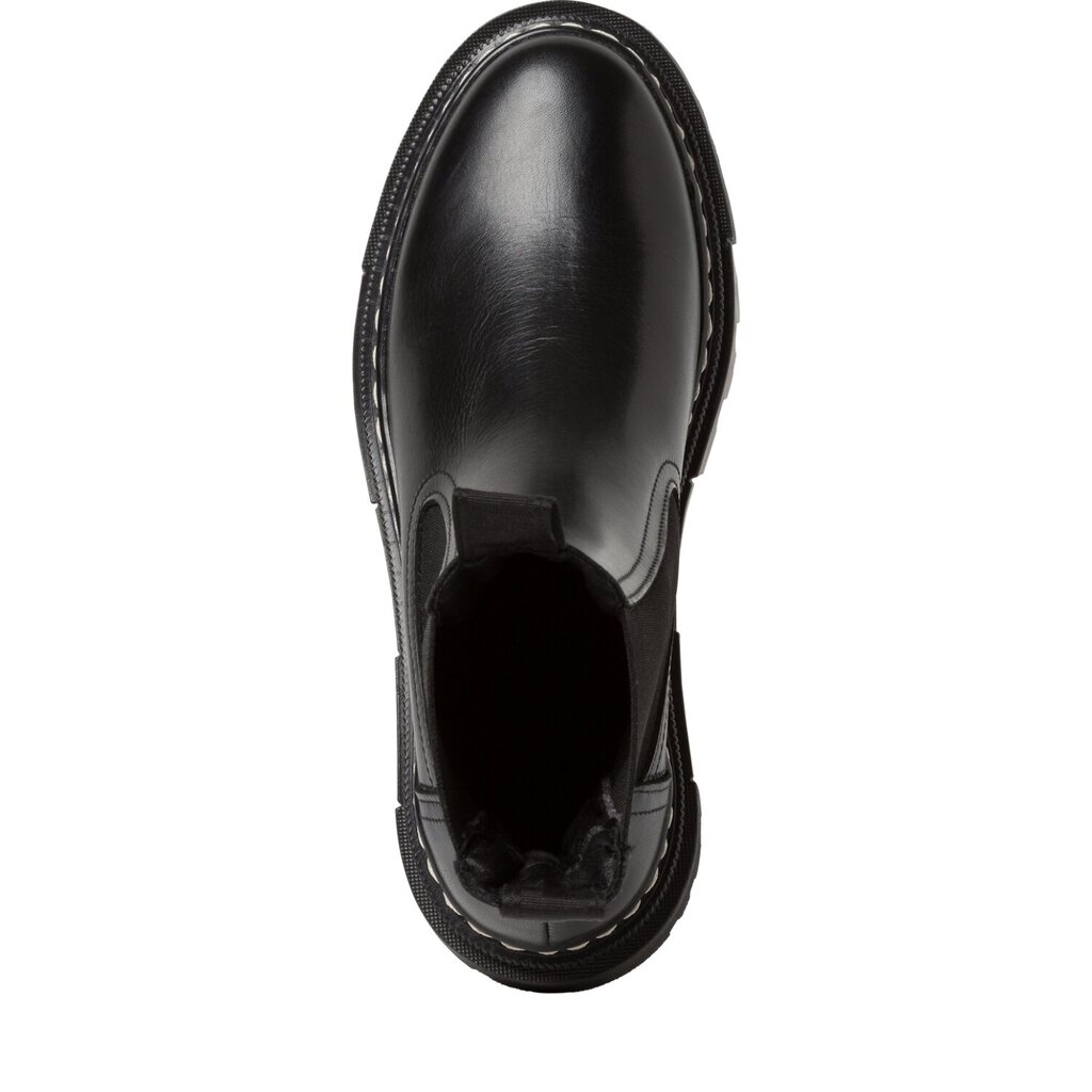 Tamaris moteriški batai, juodi kaina ir informacija | Aulinukai, ilgaauliai batai moterims | pigu.lt