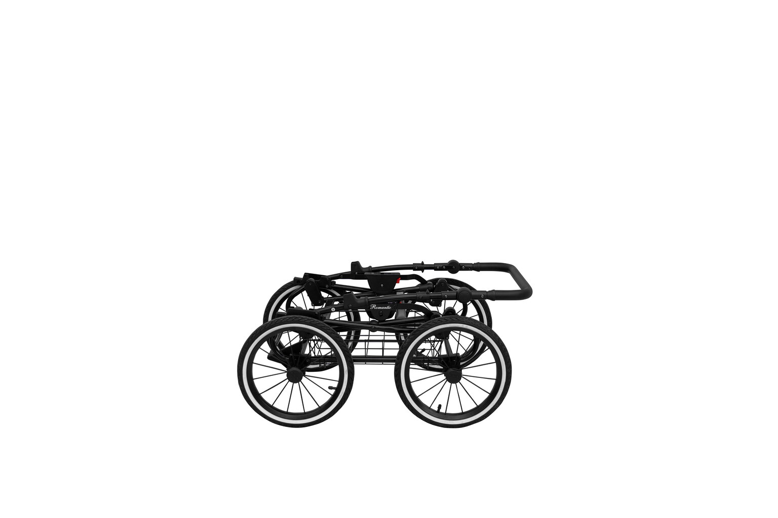 Universalus vežimėlis Romantic Kunert 2in1 Anthracite цена и информация | Vežimėliai | pigu.lt