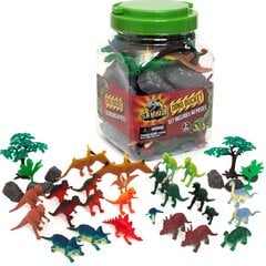 Figūrėlių rinkinys Dinozaurai Savage, 40 d. цена и информация | Развивающие игрушки | pigu.lt