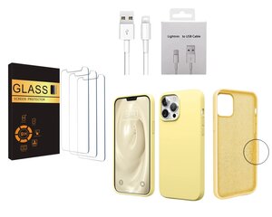 Jashinne Silicone Case Set 3in1 IP13 kaina ir informacija | Apsauginės plėvelės telefonams | pigu.lt