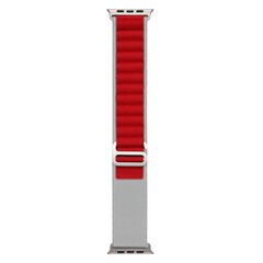 Alpine Loop Watch Band Red&Gray kaina ir informacija | Išmaniųjų laikrodžių ir apyrankių priedai | pigu.lt
