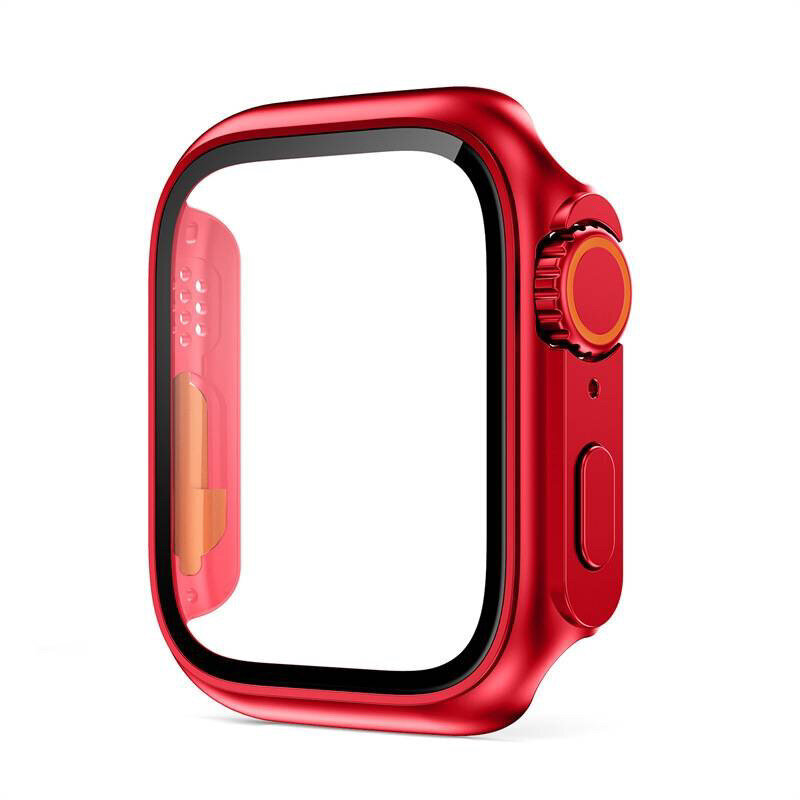 Ultra Look Watch Case Red kaina ir informacija | Išmaniųjų laikrodžių ir apyrankių priedai | pigu.lt