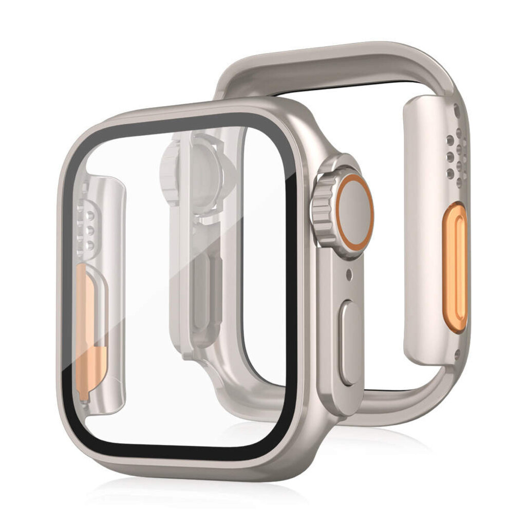 Ultra Look Watch Case Titanium цена и информация | Išmaniųjų laikrodžių ir apyrankių priedai | pigu.lt