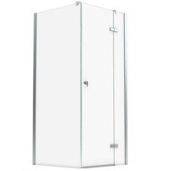 Душевая кабина Aqualux Hinged 98, 90x80x200 см цена и информация | Душевые кабины | pigu.lt