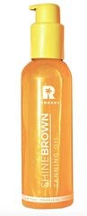 Чрезвычайно быстродействующее масло для загара Byrokko Shine Brown Tropical Oil, 145 мл цена и информация | Кремы для автозагара | pigu.lt