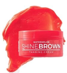 Itin greitai veikiantis bronzinantis kremas Byrokko Shine Brown Watermelon Cream, 200 ml kaina ir informacija | Savaiminio įdegio kremai | pigu.lt