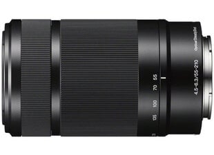 Sony E 55-210мм f/4.5-6.3 OSS объектив, черный цена и информация | Объективы | pigu.lt