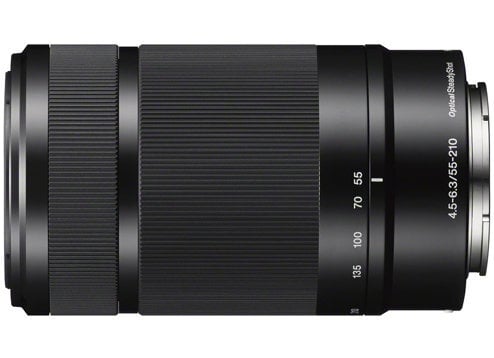 Sony E 55-210mm f/4.5-6.3 OSS, Juoda цена и информация | Objektyvai | pigu.lt