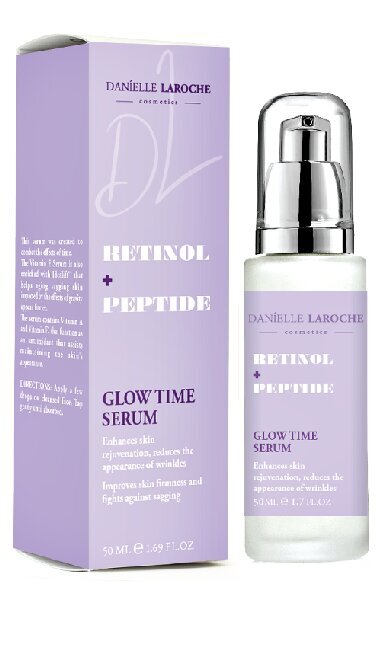 Serumas veidui Danielle Laroche Retinol + Peptide, 50 ml kaina ir informacija | Veido aliejai, serumai | pigu.lt