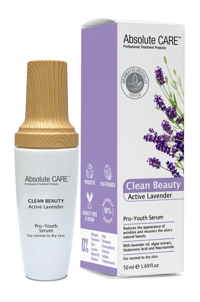 Serumas veidui Pro-Youth Absolute Care Active Lavender, 50 ml kaina ir informacija | Veido aliejai, serumai | pigu.lt