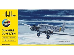 Heller - Junkers Ju-52/3M подарочный набор, 1/72, 56380 цена и информация | Конструкторы и кубики | pigu.lt