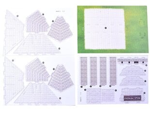 3D dėlionė Majų piramidė, 19 dal. kaina ir informacija | Dėlionės (puzzle) | pigu.lt
