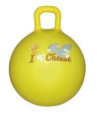 Šokinėjimo kamuolys vaikams Fun Ball Tom & Jerry 45 cm, žalias kaina ir informacija | Gimnastikos kamuoliai | pigu.lt