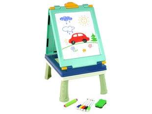 Многофункциональная доска для рисования 3 в 1, синяя цена и информация | Развивающие игрушки | pigu.lt