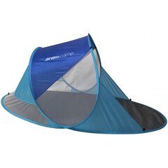 Голубая пляжная палатка 190X120X90/70CM цена и информация | Палатки | pigu.lt