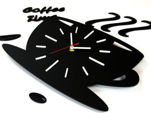 Sieninis laikrodis Coffee Time kaina ir informacija | Laikrodžiai | pigu.lt