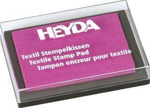 Dažų kempinėlė antspaudams tekstilei Heyda 204888564, rožinė kaina ir informacija | Piešimo, tapybos, lipdymo reikmenys | pigu.lt
