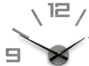 Sieninis laikrodis SilverGrey цена и информация | Часы | pigu.lt